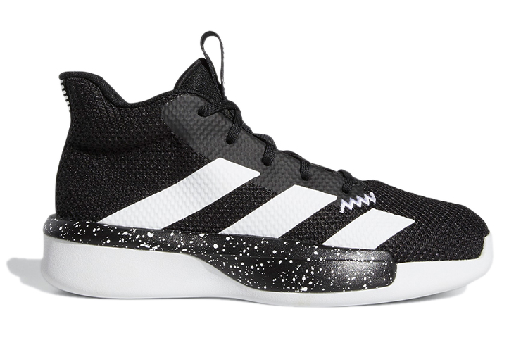 Детские кроссовки adidas Pro Next K (черно-белый) — Чёрный / белый — фото 3