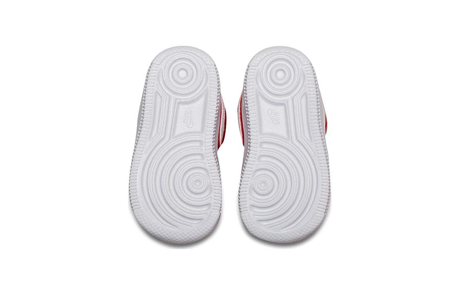 Кроссовки Nike Air Force 1 18 (красно-белые) — Красный / белый — фото 7