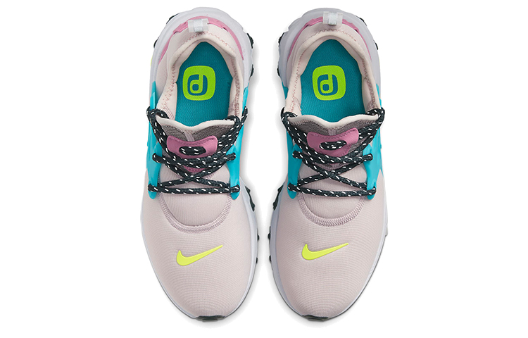 Кроссовки Nike NikeReact Presto (розово-сине-желтые) — Розовый / синий / жёлтый — фото 5