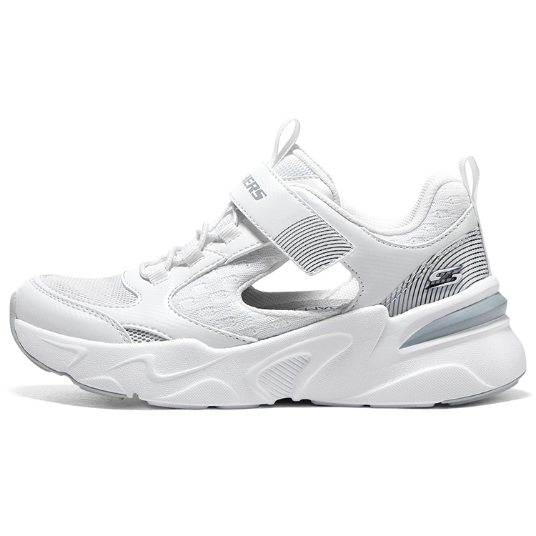 Кеды Skechers Bamina (бело-серые)