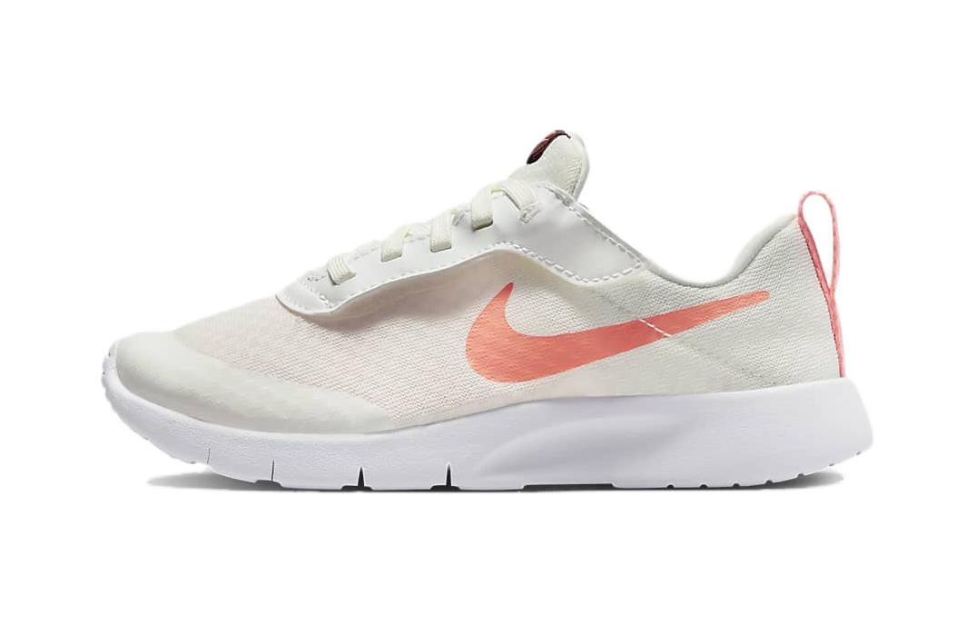 Nike Tanjun EasyOn EasyOn (PS) shock-absorbing low-cut children's running shoes white and orange for small and medium-sized children