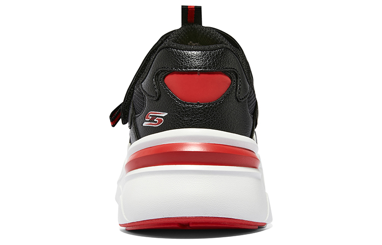 Детские кроссовки Skechers (черно-красный) — фото 5