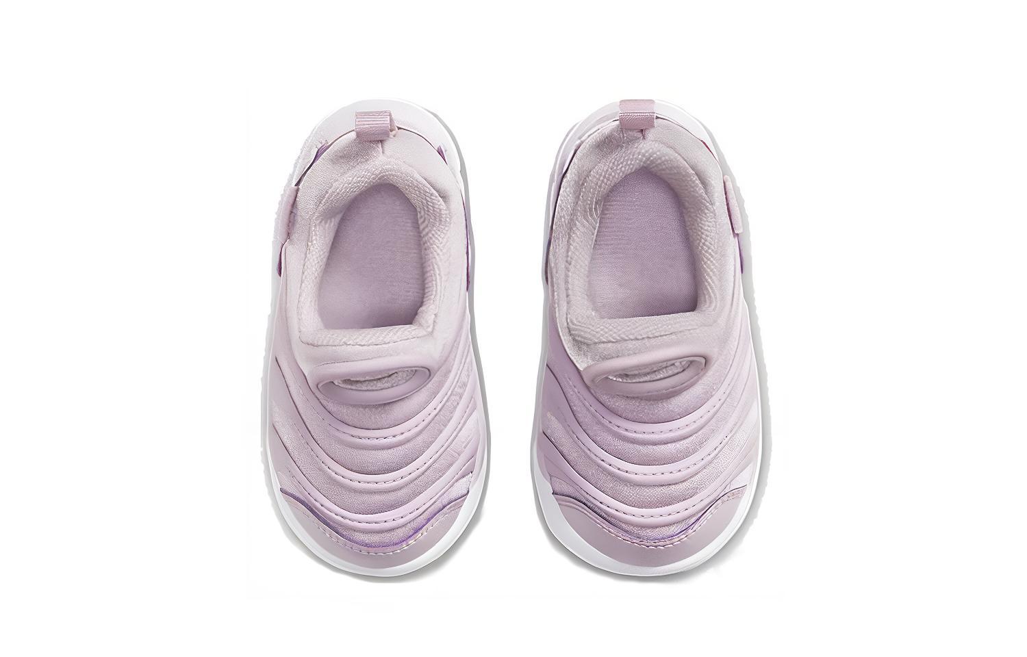 Детские кроссовки Nike Dynamo Free (розовые) — 冰淡紫/金属银 — фото 5