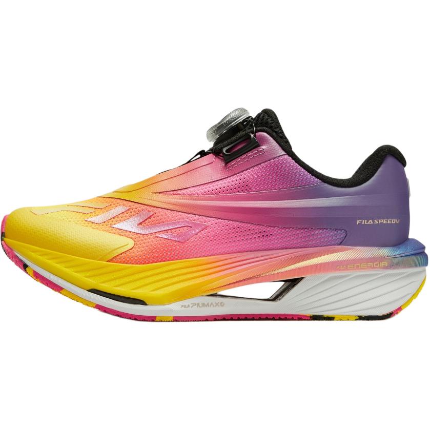 Детские кроссовки Fila SPEED 5 TURBO (желто-розовые)