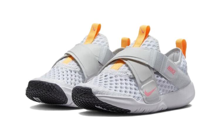Детские кроссовки Nike NikeFlex Advance BR PS (бело-оранжевый) — Белый / оранжевый — фото 5