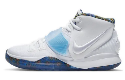 Nike Kyrie 6 White Sapphire Crimson GS