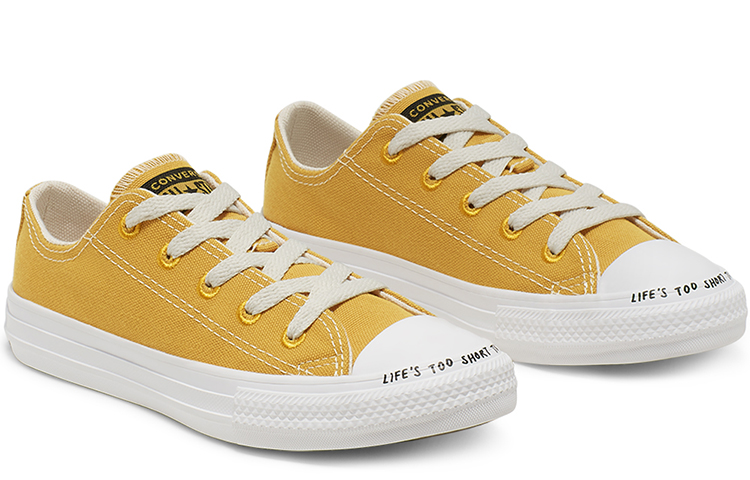 Кеды Converse Chuck Taylor All Star Renew Low Top (желтый) — Жёлтый — фото 2