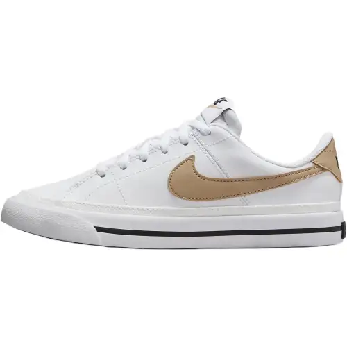 Nike Court Legacy Leather Low top Skateboard Shoes White Unisex