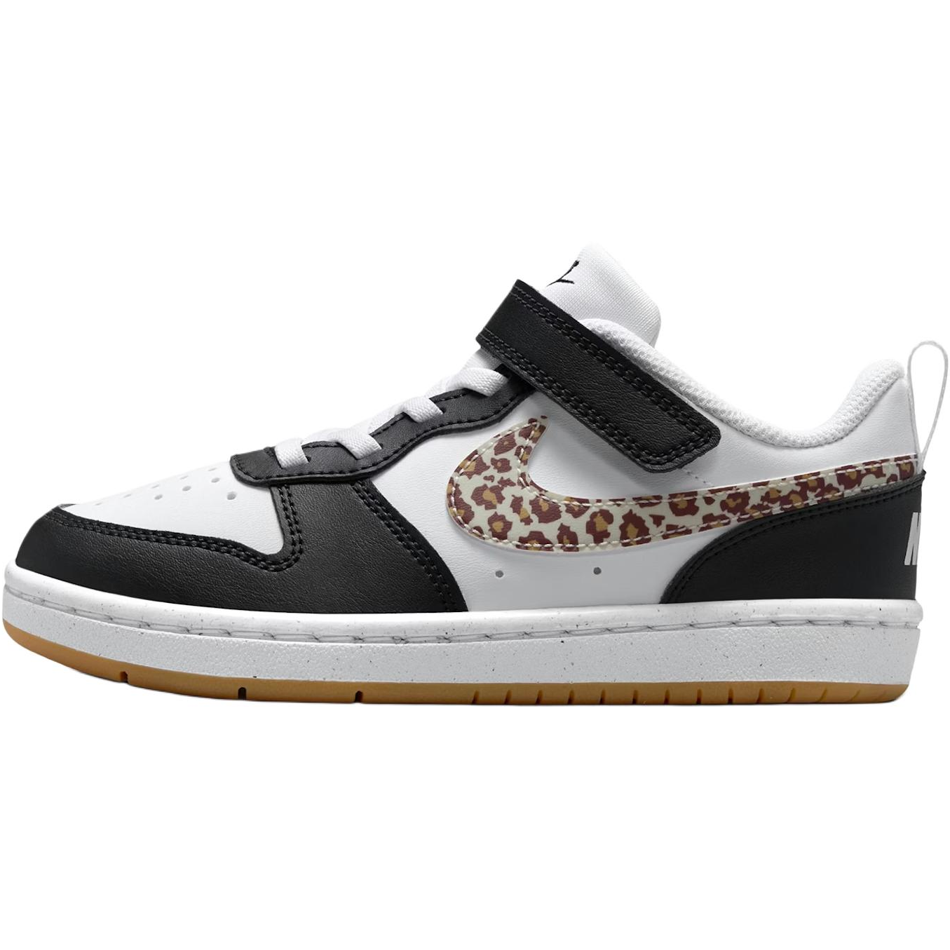 Кеды Nike Court Borough (бело-черные)
