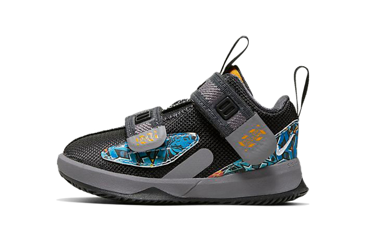 Детские кроссовки Nike zoom soldier 13 (серые)