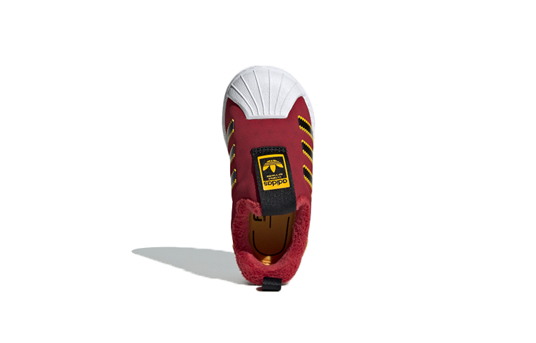Детские кроссовки adidas originals SUPERSTAR 360 (красно-бело-черные) — Красный / белый / чёрный — фото 5