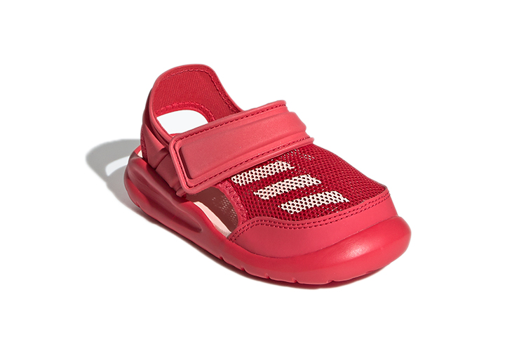 Кеды adidas Fortaswim I (красные) — фото 4