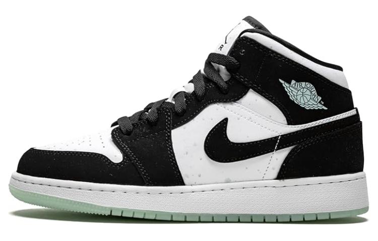 Кеды Jordan Air Jordan 1 Mid SE (черно-белые)
