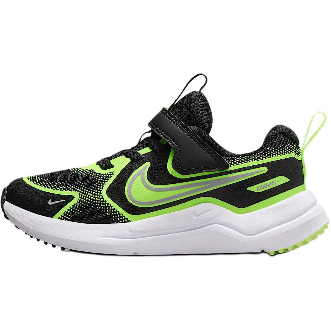Кроссовки Nike Cosmic Runner (черно-зеленые)