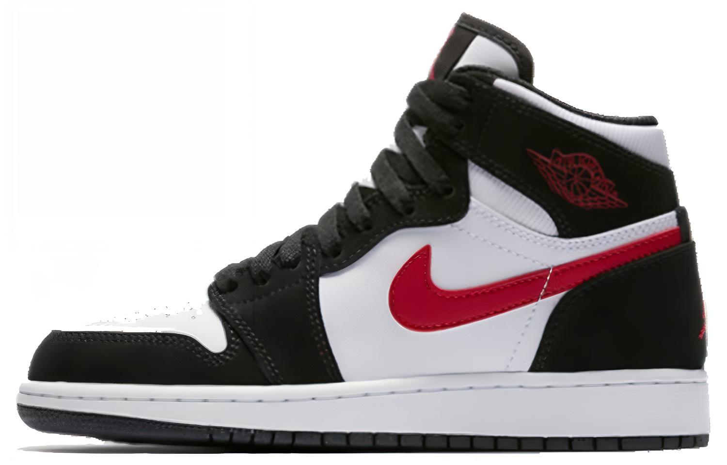 Кроссовки Jordan JordanAir Jordan 1 HIGH GS (черный / белый / красный)
