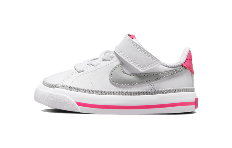 Кеды Nike Court Legacy (бело-розовые)