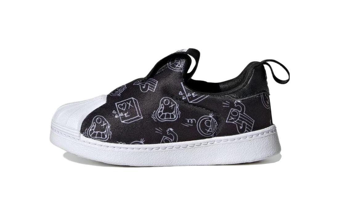 Кеды adidas originals SUPERSTAR 360 (черно-белые)
