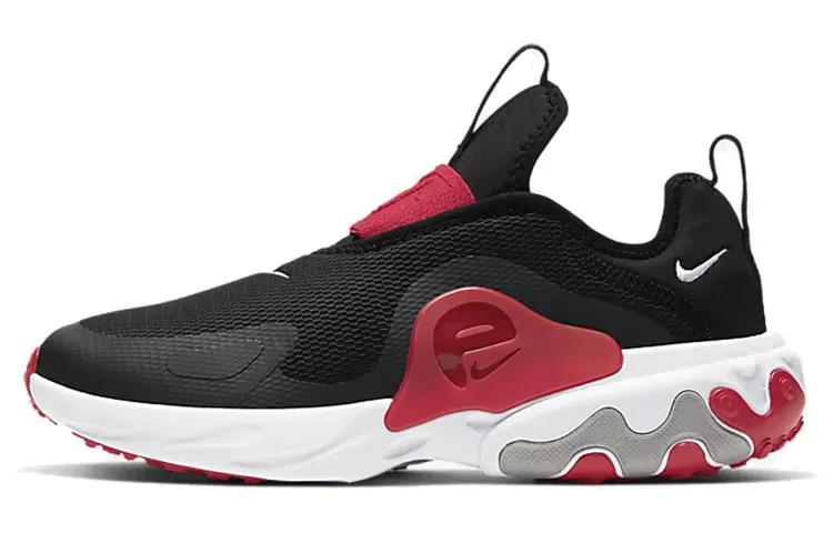 Nike React Presto Extreme Black University Red GS