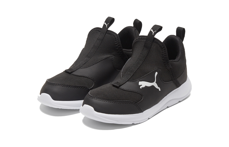 Детские кроссовки PUMA Slip On (черные) — фото 4