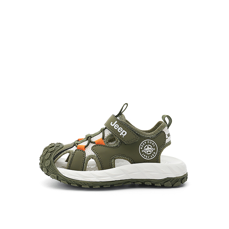 Детские сандалии Jeep Closed Toe (зеленые)