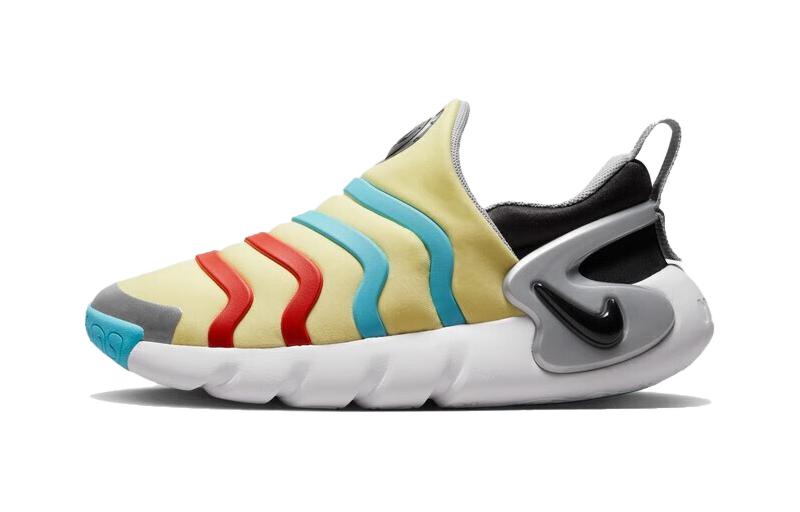 Детские кроссовки Nike Dynamo GO (желто-синие)