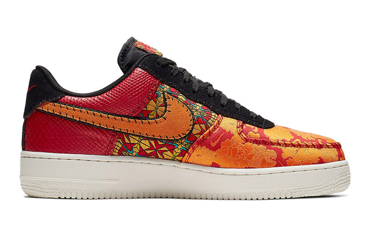 Кеды Nike Air Force 1 CNY 2019 GS (красные) — Красный — фото 4
