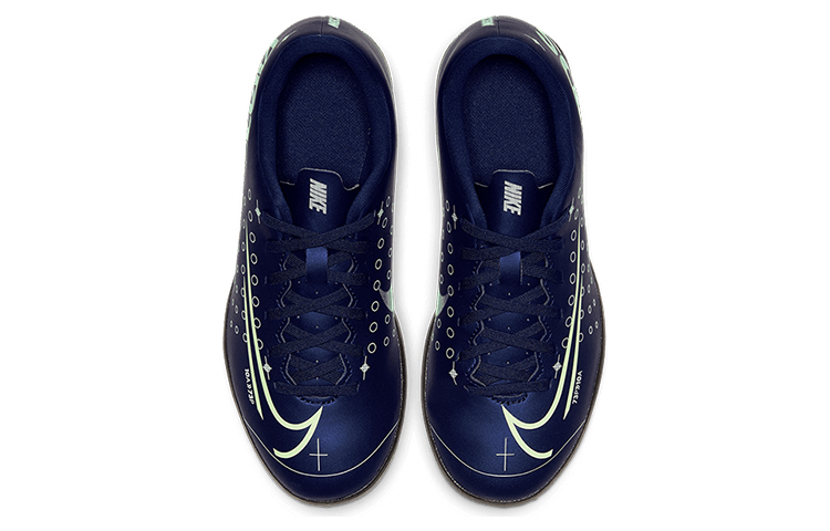 Детские бутсы Nike Mercurial Vapor 13 Club Mds TF (сине-черные) — Синий / чёрный — фото 5