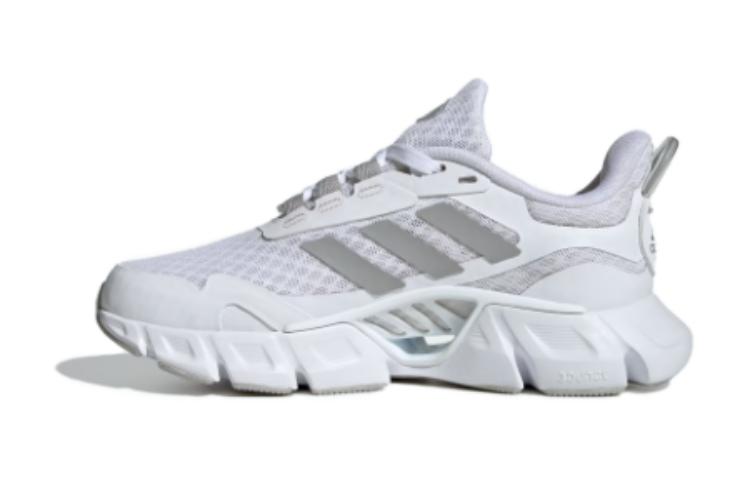 Детские кроссовки adidas Climacool (бело-серые)