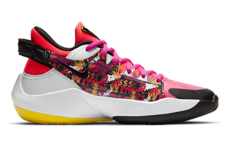 Унисекс кроссовки Nike NikeFreak 2 PE (оранжево-фиолетовый) — фото 2