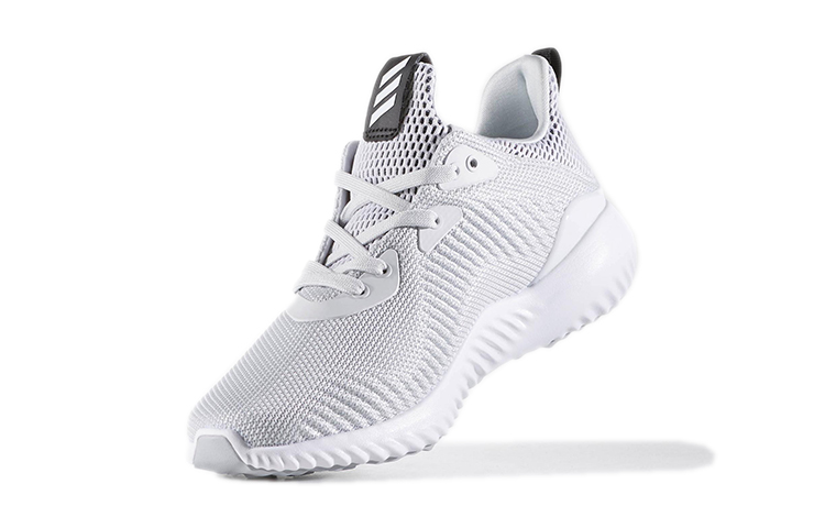 детские кроссовки adidas AlphaBounce (серо-белый) — Серыйбелый — фото 4