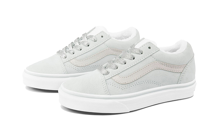 Кеды Vans Old Skool (голубые) — фото 2