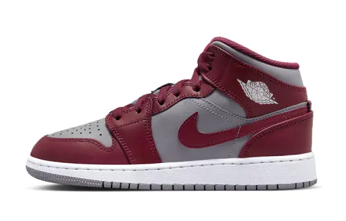 Jordan 1 Mid Cherrywood Red GS
