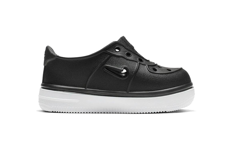Детские кеды Nike Air Force 1 (черный) — Чёрный — фото 4