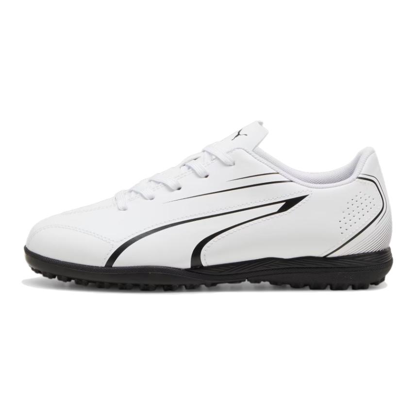 Детские бутсы PUMA Vitoria TT (черно-белые)
