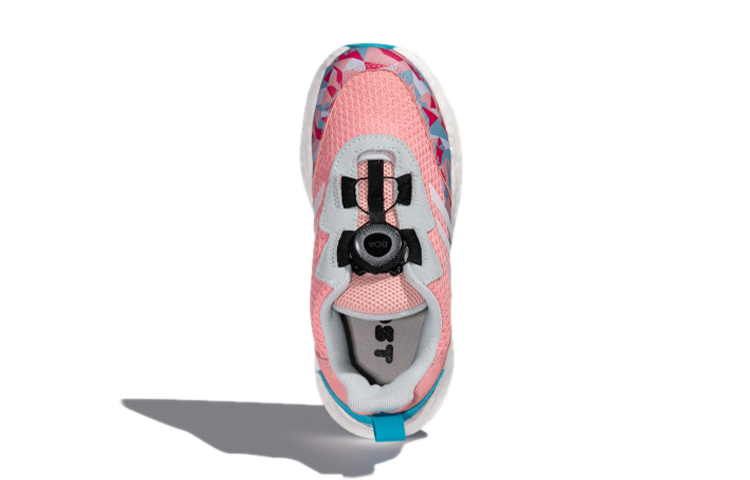 Детские кроссовки adidas lux Boa K (розовый) — фото 6