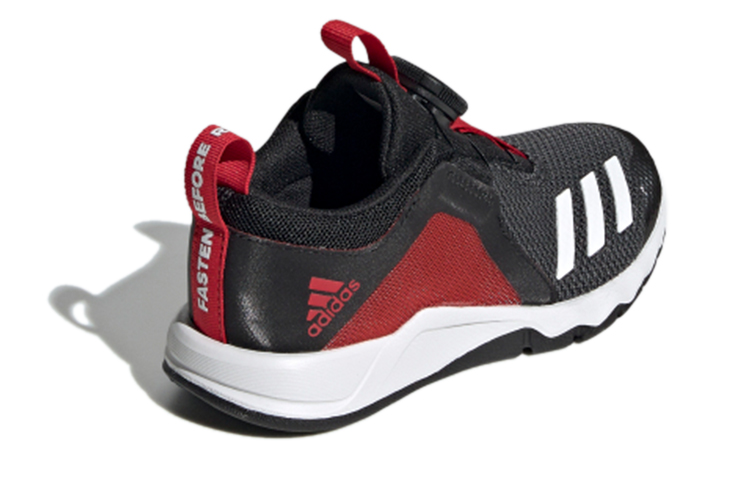 Детские кроссовки adidas Rapidaflex Boa K (черные) — фото 4