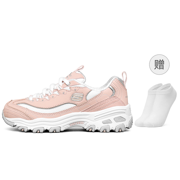 Детские кроссовки Skechers D'LITES (розовые)
