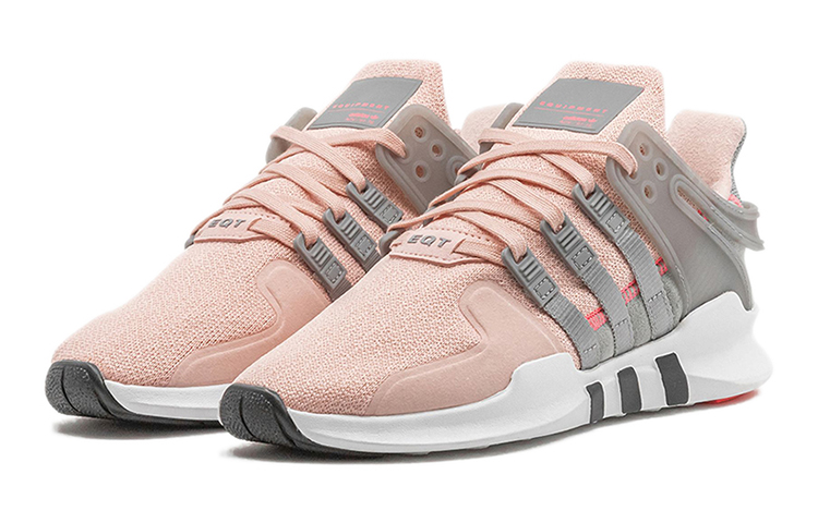 Детские кроссовки adidas EQT Support ADV (розово-серые) — Розовый / серый — фото 4