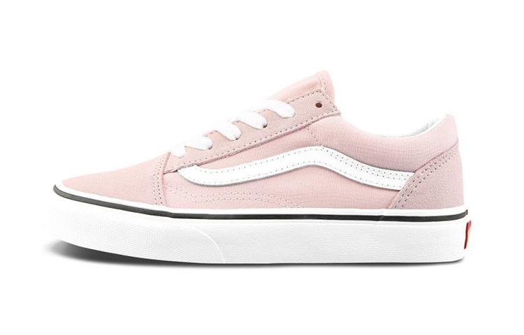 Детские кеды Vans (розово-белые)