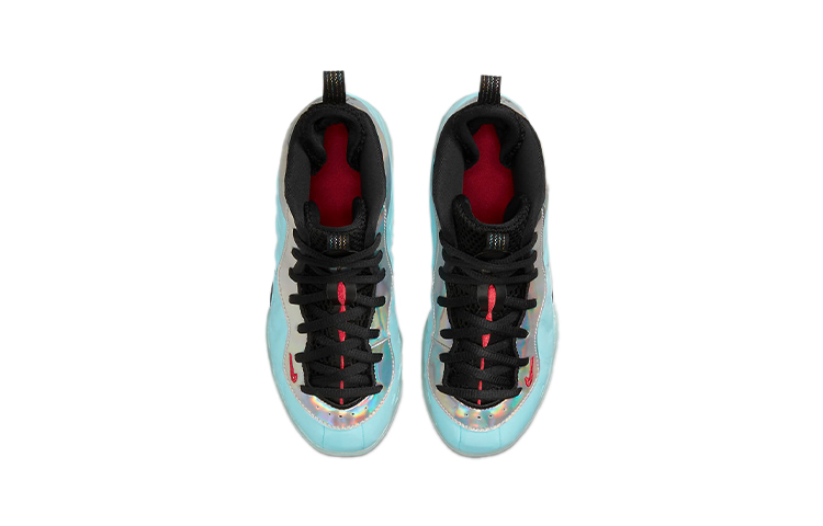 Кроссовки Nike Foamposite One (голубые) — фото 5