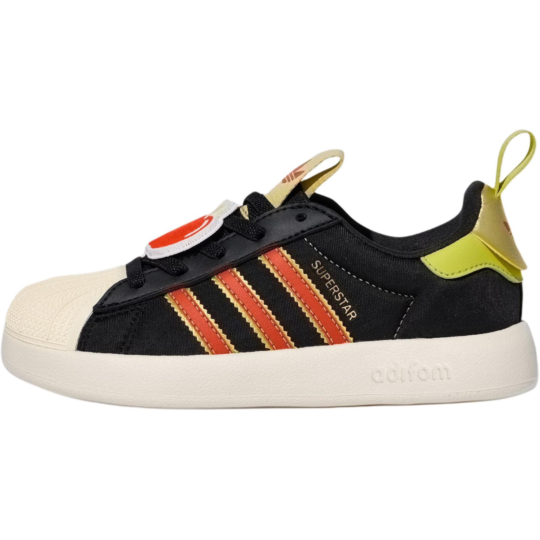 Детские кеды adidas originals adiFOM Superstar 360 (черные)