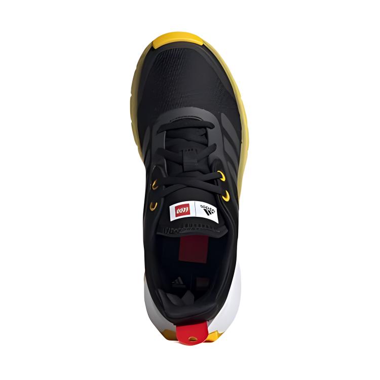 Кроссовки LEGO x adidas Sport J (черно-желтые) — фото 6