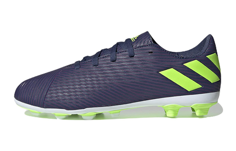 Детские бутсы adidas Messi 19.4 (сине-зеленые)