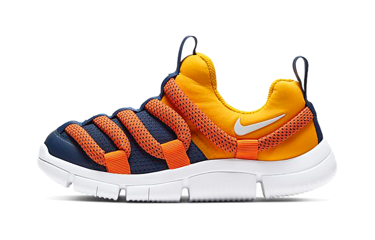 Детские кроссовки Nike Novice (оранжево-синие)