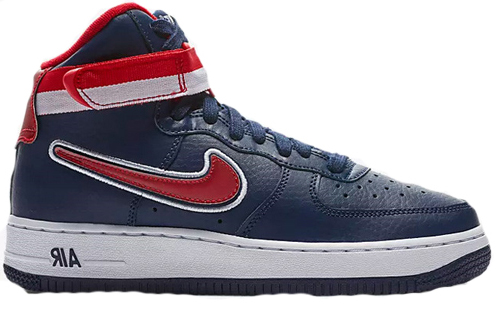 Кеды Nike NikeAir Force 1 GS (красныйсиний) — фото 3