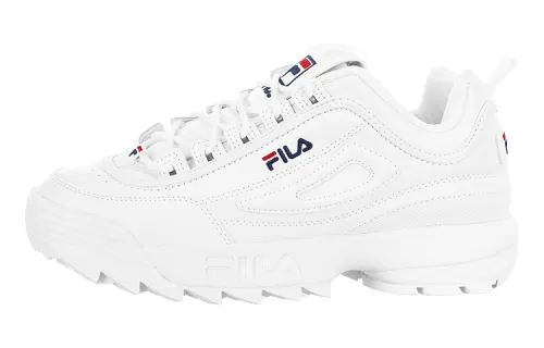 FILA KIDS Disruptor Disruptor wear-resistant low-top children's casual shoes white children's style