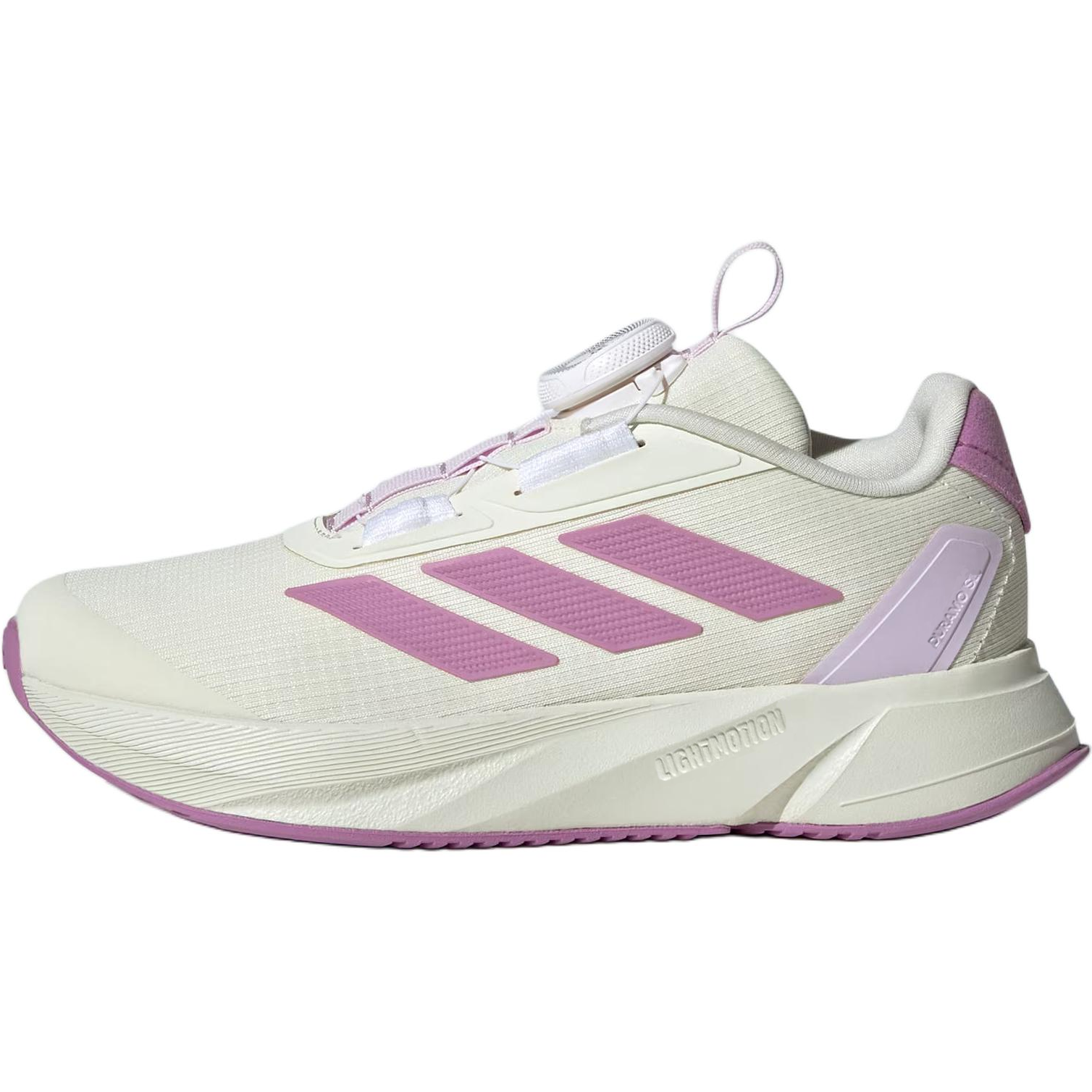 Детские кроссовки adidas Duramo Sl (бело-фиолетовые)