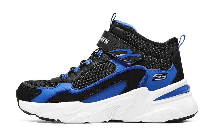 Кеды Skechers Bobs Bamina (черно-синие)