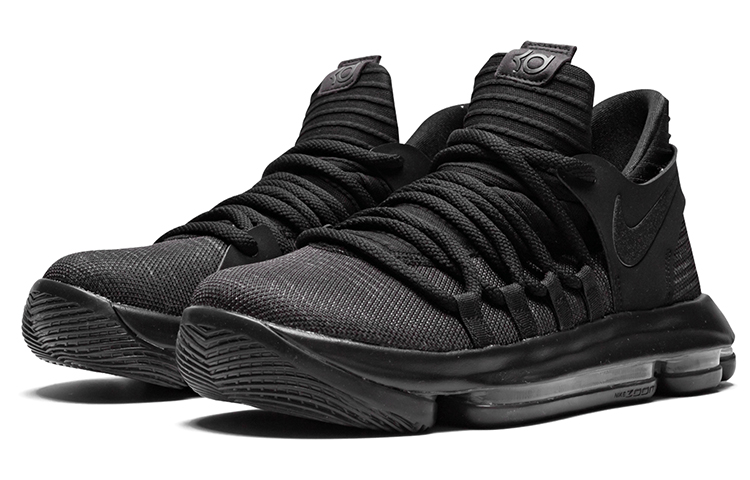 Мужские кроссовки Nike KD 10 (черные) — фото 3