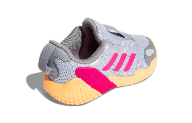Детские кроссовки adidas 4uture Runner (серый) — 灰/玫红 — фото 6